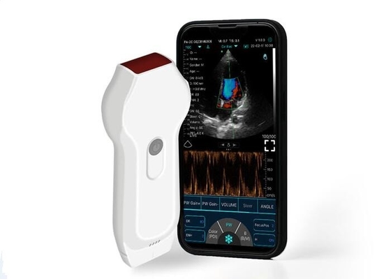 Escáner de ultrasonido personal Linear+Cardiac Probe 2.2MHz Formato móvil DICOM