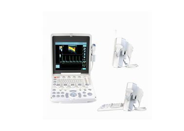 la máquina cardiaca portátil opcional del ultrasonido de Doppler del color 3D detecta con la pantalla de 12,1 pulgadas LED