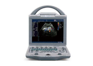 Escáner portátil del ultrasonido de la máquina portátil de la ecocardiografía con el monitor ajustable de 10,4 pulgadas