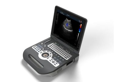 Color portátil Doppler del escáner del ultrasonido del dispositivo portátil del ultrasonido con 2 puertos de USB