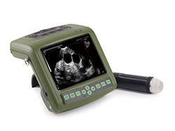 Escáner médico del ultrasonido del Usb de la muñeca de Digitaces para los animales que exhiben la regla del gordo del lomo