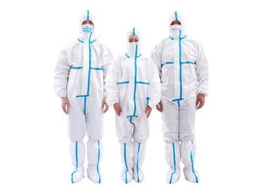 Equipo protector personal del PPE del virus anti de la ropa del aislamiento