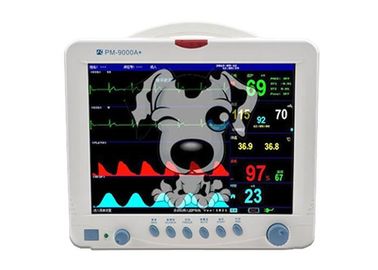 Sistema de vigilancia multi del parámetro del uso del animal doméstico del monitor paciente de 5 parámetros para los dispositivos animales de la supervisión paciente del veterinario