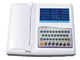 Máquina de Ecg de 12 canales equipo del electrocardiograma de 7 pulgadas con el teclado lleno