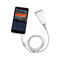 Escáner del ultrasonido del PDA del color del USB, peso ligero portátil del dispositivo del ultrasonido