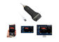 Peso ultrasónico 150g de la radio del escáner del ultrasonido del PDA de la punta de prueba del transductor del USB solamente