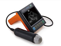 Escáner veterinario médico del ultrasonido de Digitaces con la pantalla de 3,5 pulgadas y la frecuencia de Porbe los 2.5M, los 3.5M