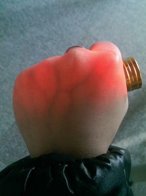 Aluminio de oro del proyector de Venipuncture de la vena del buscador del localizador infrarrojo vascular portátil de la vena