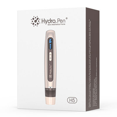 Pluma Derma Microagujas Hydra Pen H5 de Marca Original con EMS, Salida de Suero Ajustable MTS, Reduce Cicatrices, Líneas Finas y Arrugas
