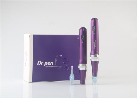 El Dr. micro Pen del interfaz de la aguja del tornillo del control de velocidades de la pluma 5 de Derma de la pluma antienvejecedora inalámbrica