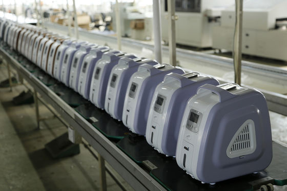 Flujo 1 ~ humectador portátil del concentrador del oxígeno 3L con el filtro del sistema HEPA de la balanza de calor