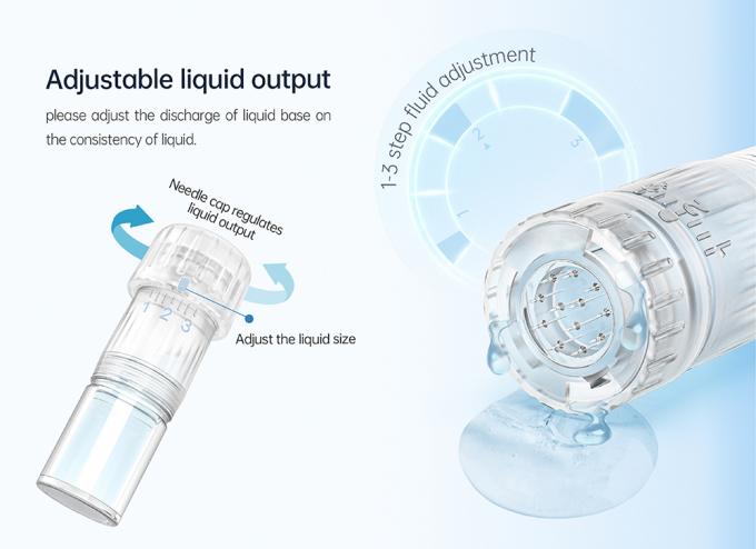 Venta de f&aacute;brica Hydra Pen H5 EMS Pluma de microagujas el&eacute;ctrica para regeneraci&oacute;n de col&aacute;geno, crecimiento de cabello y barba, uso dom&eacute;stico y en sal&oacute;n 6