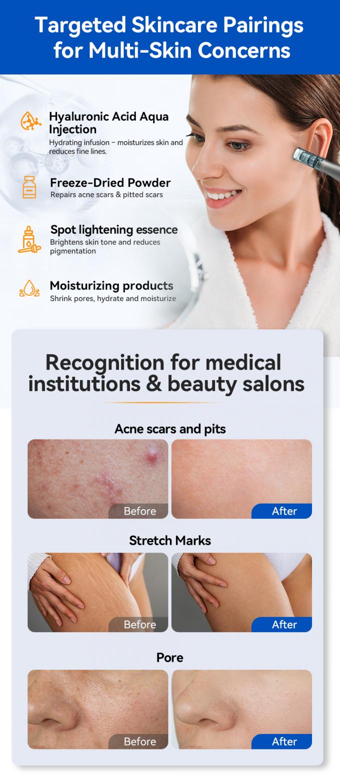 Nuevo Hydra Pen H5 Aplicador de Suero de Mesoterapia Cuidado de la Piel Belleza Bio Exosome Pluma de Microneedling D&eacute;rmico 6