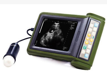 Escáner veterinario portátil del ultrasonido con la punta de prueba mecánica impermeable del sector 3.5MHz
